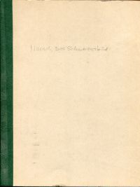 Nüesch, Das Schweizersbild. (Umschlag)