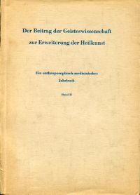 Der Beitrag der Geisteswissenschaft zur Erweiterung der Heilkunst. (Umschlag)