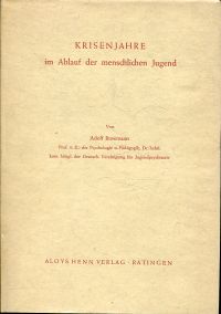 Busemann, Krisenjahre (Umschlag)