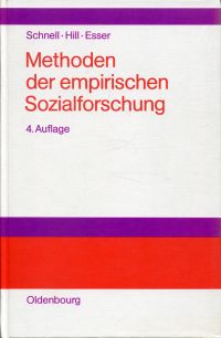 Schnell, Methoden der empirischen Sozialforschung. (Umschlag)