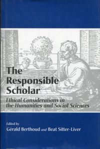 The responsible scholar. (Umschlag)