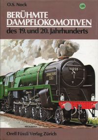 Nock, Berühmte Dampflokomotiven. (Umschlag)