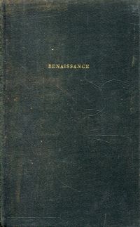 Burckhardt, Die Kultur der Renaissance in Italien. (Umschlag)