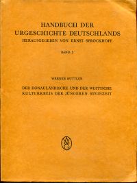 Buttler, Der donauländische und der westische Kulturkreis der jüngeren Steinzeit (Umschlag)