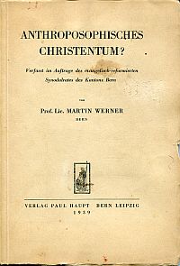 Werner, Anthroposophisches Christentum? (Umschlag)