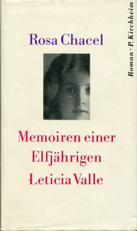 Chacel, Memoiren einer Elfjährigen - Leticia Valle. (Umschlag)
