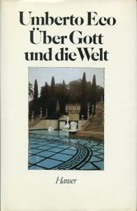 Eco, Über Gott und die Welt. (Umschlag)