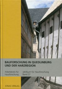 Bauforschung in Quedlinburg und der Harzregion. (Umschlag)