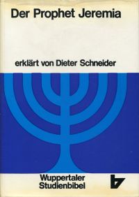 Schneider, Der Prophet Jeremia. (Umschlag)