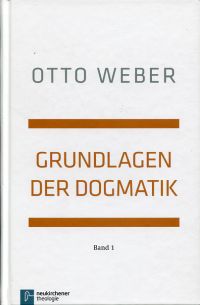 Weber, Grundlagen der Dogmatik. (Umschlag)