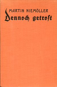 Niemöller, Dennoch getrost. (Umschlag)