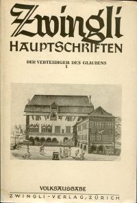 Frei, Zwingli, der Verteidiger des Glaubens. (Umschlag)