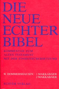 Dommershausen, 1 Makkabäer, 2 Makkabäer. (Umschlag)