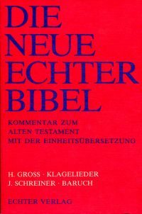 Groß, Klagelieder. Baruch. (Umschlag)