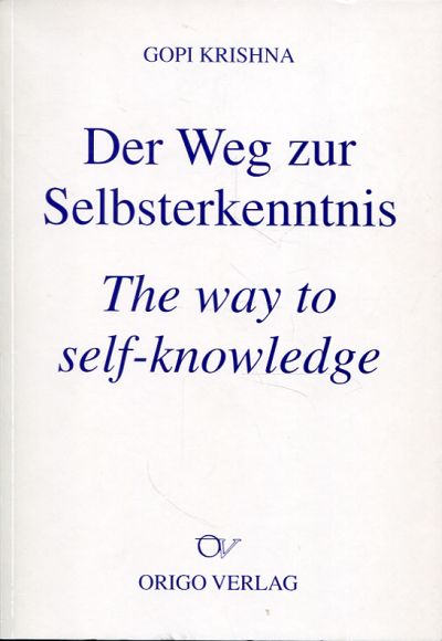 Krishna, Der Weg zur Selbsterkenntnis/The way to self-knowledge. (Einband)