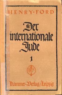 Ford, Der internationale Jude., Teil 1. (Umschlag)
