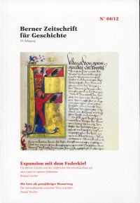 Gerber, Expansion mit dem Federkiel. (Umschlag)