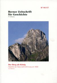 Mathieu, Der Berg als König. (Umschlag)