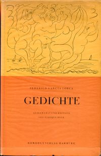 García Lorca, Gedichte. (Umschlag)
