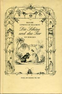 Leprince de Beaumont, Die Schöne und das Tier. (Umschlag)