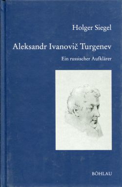 Siegel, Aleksandr Ivanovic Turgenev (1784 - 1845). (Einband)