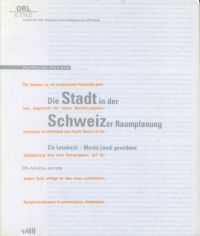 Koch, Die Stadt in der Schweizer Raumplanung. (Umschlag)