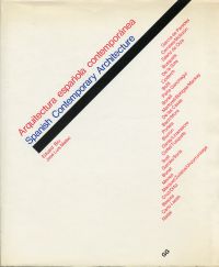 Bru, Arquitectura española contemporánea. Spanish contemporary architecture. (Umschlag)