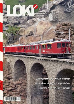 LOKI. Das Schweizer Magazin für Eisenbahn- und Modellbahnfreunde, 7-8 (2000) (Umschlag)