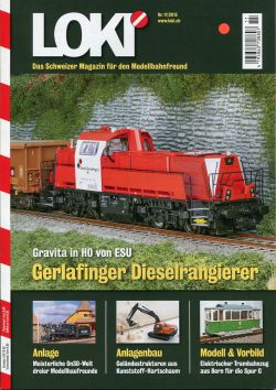 LOKI. Das Schweizer Magazin für Eisenbahn- und Modellbahnfreunde, 11 (2015) (Umschlag)