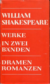 Shakespeare, Werke in 2 Bänden. (Umschlag)