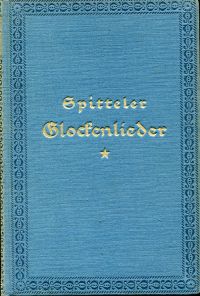 Spitteler, Glockenlieder. (Umschlag)