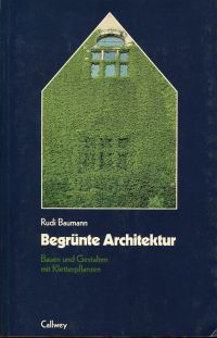 Baumann, Begrünte Architektur. (Umschlag)