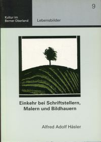 Häsler, Einkehr bei Schriftstellern, Malern und Bildhauern. (Umschlag)