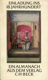 Einladung ins 18. Jahrhundert. (Umschlag)