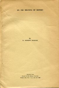 Herring, On the meaning of History (Umschlag)
