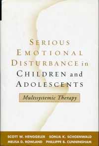 Henggeler, Serious emotional disturbance in children and adolescents. (Umschlag)