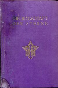 Heindel, Die Botschaft der Sterne. (Umschlag)
