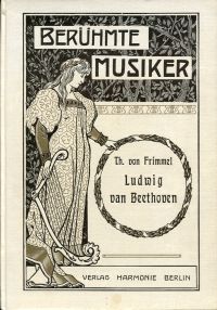 Frimmel, Ludwig van Beethoven. (Umschlag)