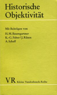 Rüsen, Historische Objektivität. (Umschlag)