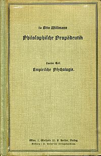 Willmann, Empirische Psychologie. (Umschlag)