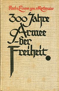 Einem, 300 Jahre Armee der Freiheit. (Umschlag)
