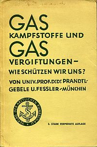 Fessler, Gaskampfstoffe und Gasvergiftungen. (Umschlag)