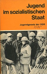 Jugend im sozialistischen Staat. (Umschlag)