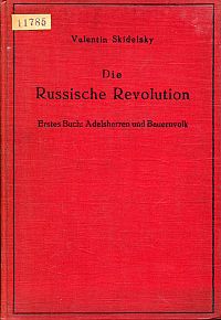 Skidelsky, Adelsherren und Bauernvolk. (Umschlag)