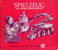 Jaffke, Spielzeug, von Eltern selbstgemacht. (Umschlag)