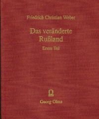 Weber, Das veränderte Russland. (Umschlag)