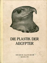 Fechheimer, Die Plastik der Ägypter. (Umschlag)