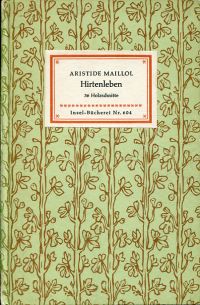 Maillol, Hirtenleben. (Umschlag)
