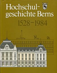 Scandola, Hochschulgeschichte Berns 1548-1984. (Umschlag)