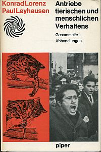 Lorenz, Antriebe tierischen und menschlichen Verhaltens. (Umschlag)